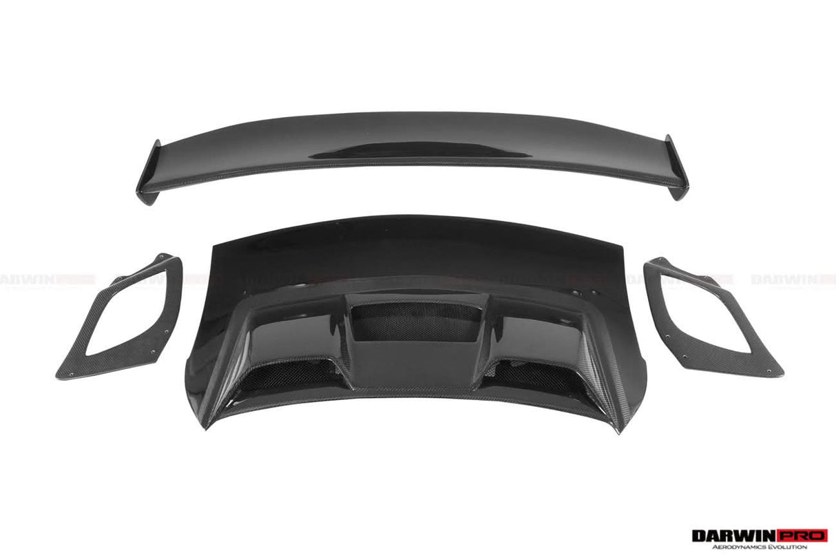 DarwinPRO 2017-2019 Porsche 911 991.2 GT3 Only GT2RS Style Trunk Spoiler Wing