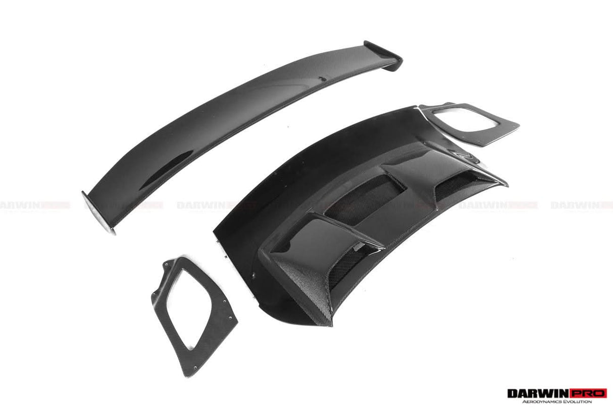 DarwinPRO 2017-2019 Porsche 911 991.2 GT3 Only GT2RS Style Trunk Spoiler Wing