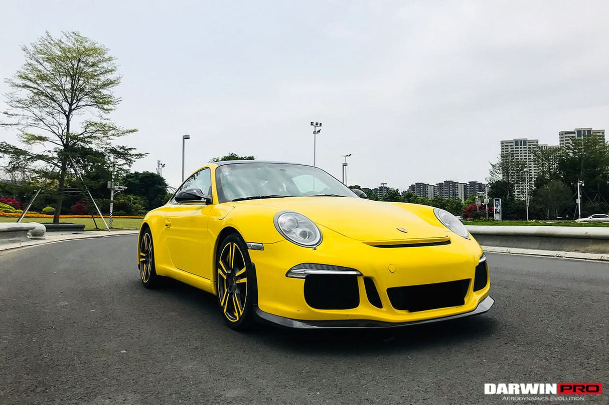 DarwinPRO 2009–2012 Porsche 911 997.2 Carrera S / 4S / Targa 4 / Targa 4S 991 GT3 Style Front Bumper