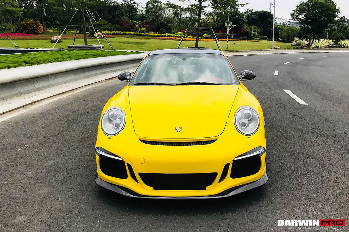 DarwinPRO 2009–2012 Porsche 911 997.2 Carrera S / 4S / Targa 4 / Targa 4S 991 GT3 Style Front Bumper