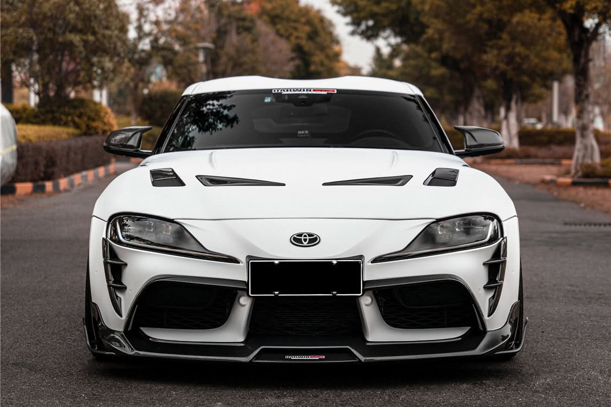 2019-UP Toyota GR Supra (J29 & DB) A90 A91 BKSS Style Carbon Fiber Front Lip