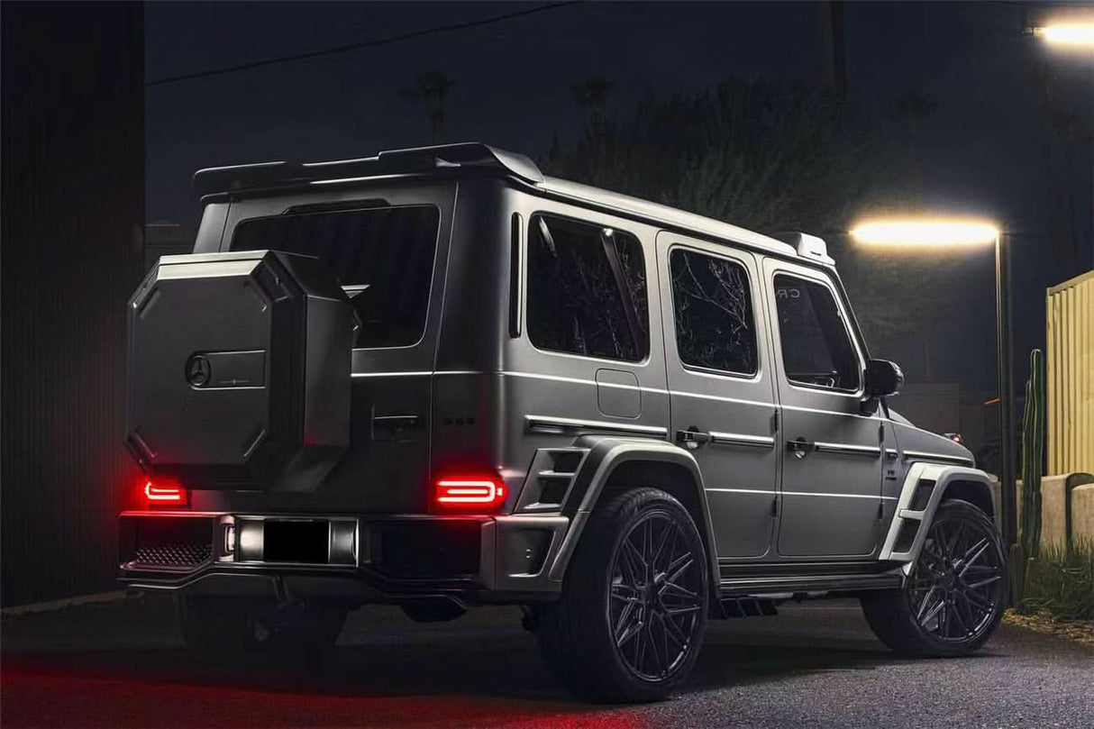 2019-2025 Mercedes Benz W464 | W465 G Wagon IMP Style Carbon Fiber Spare Wheel Tire Replacement | Fits G500, G550, G63 AMG