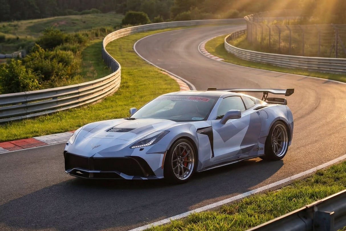 2013-2017 Corvette C7 Z51 BKSS Style Full Wide Body Kit