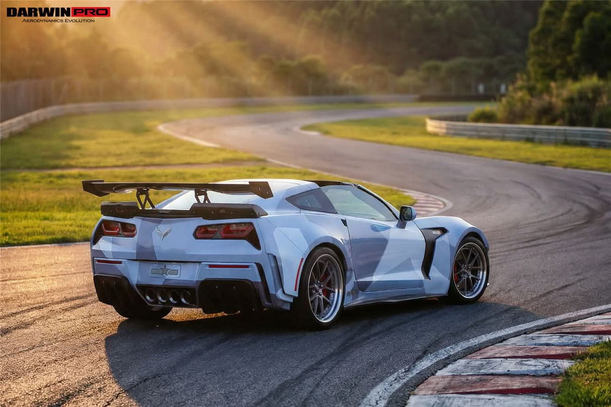 2013-2019 Corvette C7 Z51 Grandsport Z06 BKSS Style Trunk Wing Spoiler