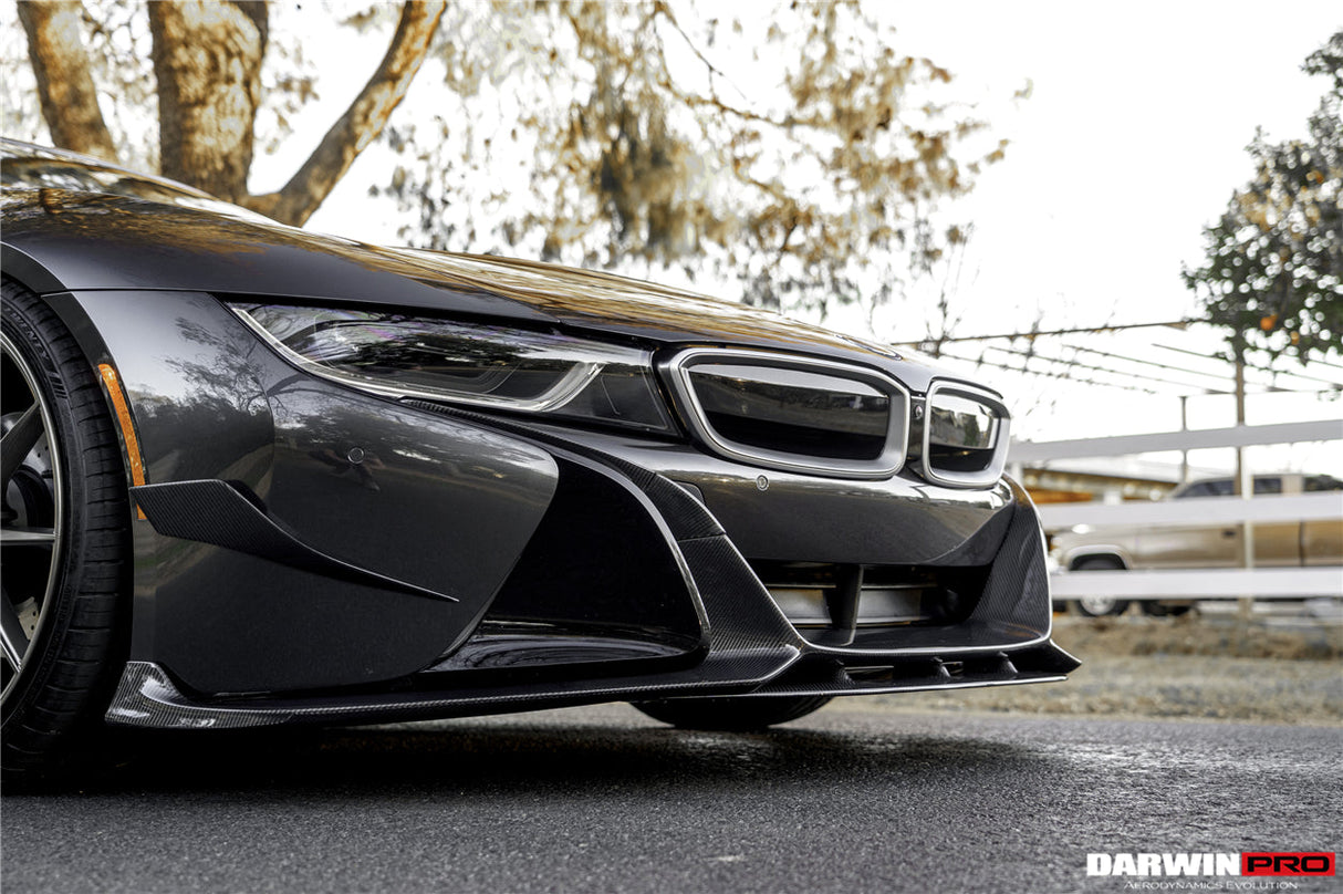 2014-2020 BMW i8 BZK Carbon Fiber Front Lip Splitter