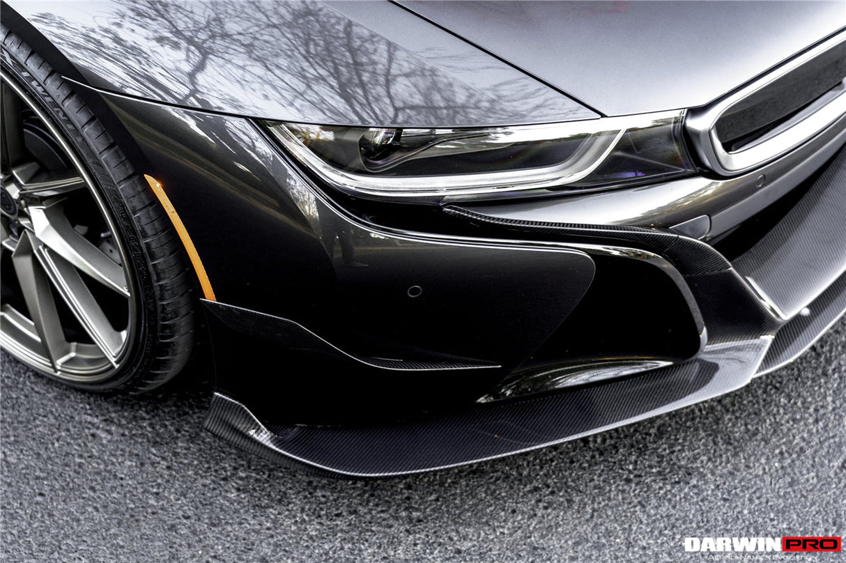 2014-2020 BMW i8 BZK Carbon Fiber Front Lip Splitter