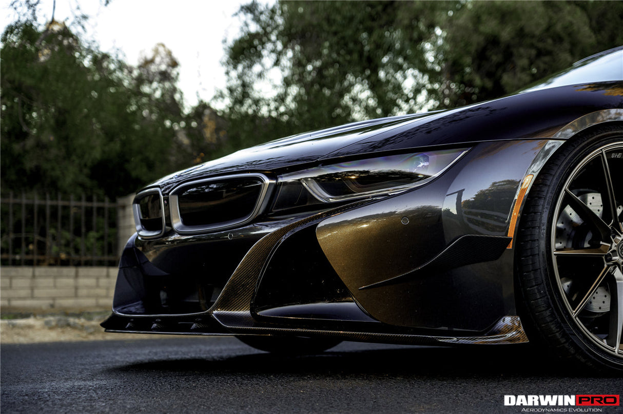 2014-2020 BMW i8 BZK Carbon Fiber Front Lip Splitter