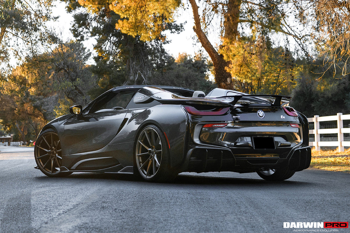 2014-2020 BMW i8 BZK Carbon Fiber Side Skirts