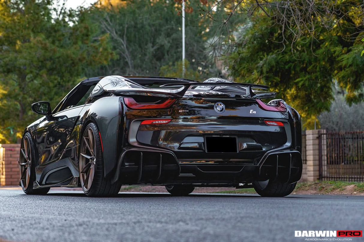 2014-2020 BMW i8 BZK Carbon Fiber Rear Diffuser
