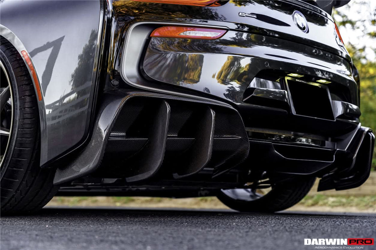 2014-2020 BMW i8 BZK Carbon Fiber Rear Diffuser