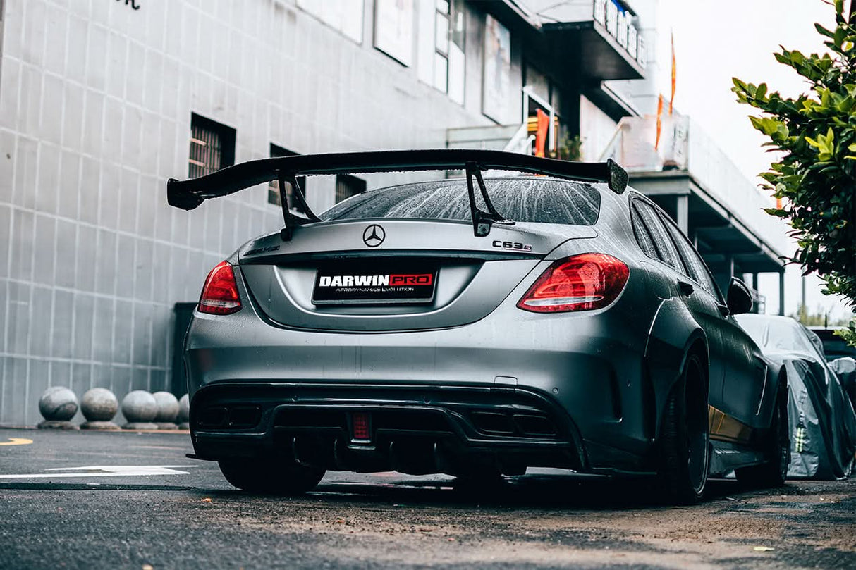 2015-2021 Mercedes Benz C-Class W205 Sedan IMP Performance Carbon Fiber Trunk Spoiler