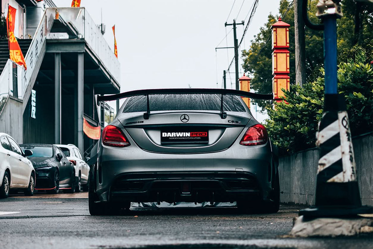 2015-2021 Mercedes Benz C-Class W205 Sedan IMP Performance Carbon Fiber Trunk Spoiler