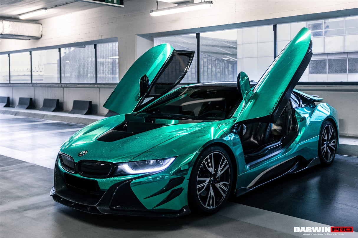 2014-2020 BMW i8 BZK Carbon Fiber Front Lip Splitter