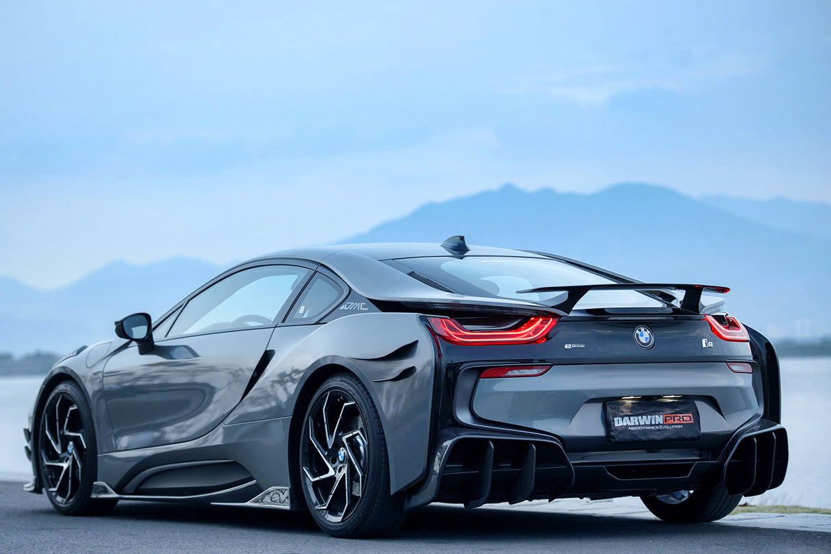 2014-2020 BMW i8 BZK Carbon Fiber Side Skirts