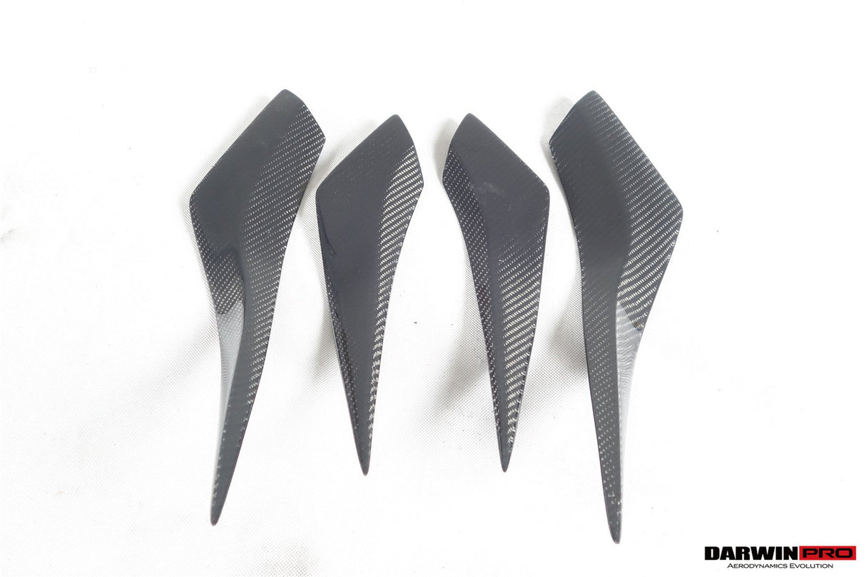 2014-2020 BMW i8 BZK Carbon Fiber Front Canards
