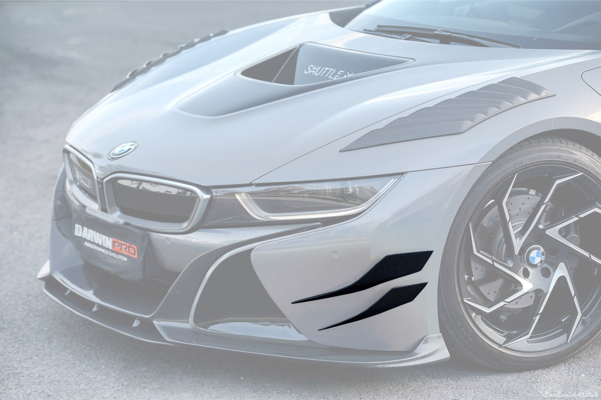 2014-2020 BMW i8 BZK Carbon Fiber Front Canards
