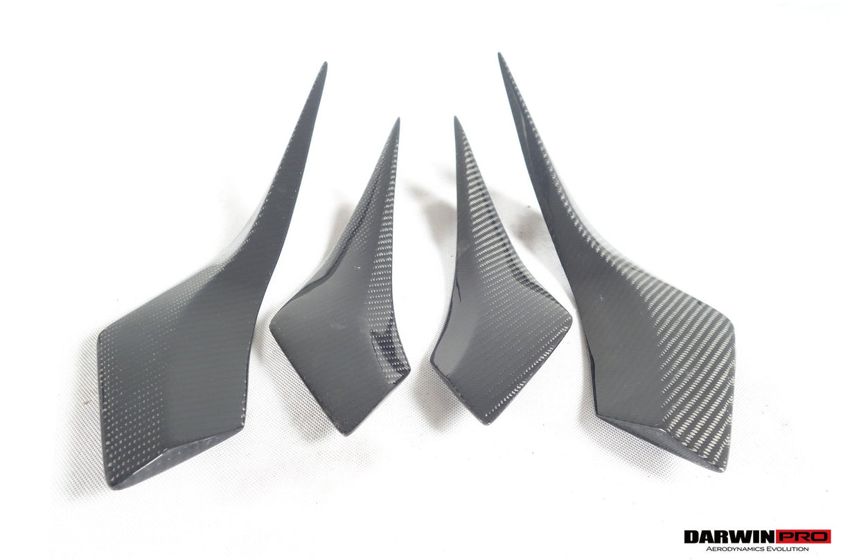 2014-2020 BMW i8 BZK Carbon Fiber Front Canards