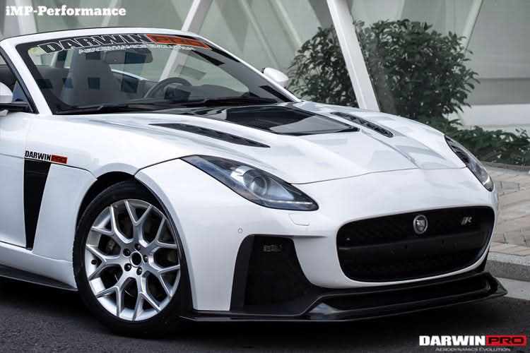 DarwinPRO 2013-2017 Jaguar F-Type Convertible IMP Performance Partial Carbon Fiber Full Body Kit