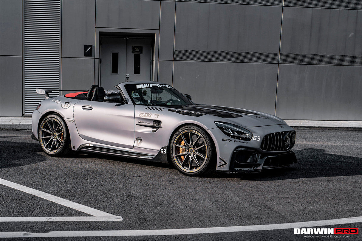 2017-2021 Mercedes Benz AMG GTC Carbon Fiber Side Skirts DarwinPRO (iMP Design)