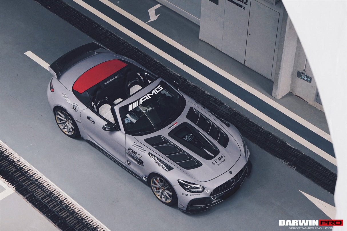 2015-2021 Mercedes Benz AMG GT GTC Roadster Only Carbon Fiber Trunk Spoiler Wing DarwinPRO (iMP Design)