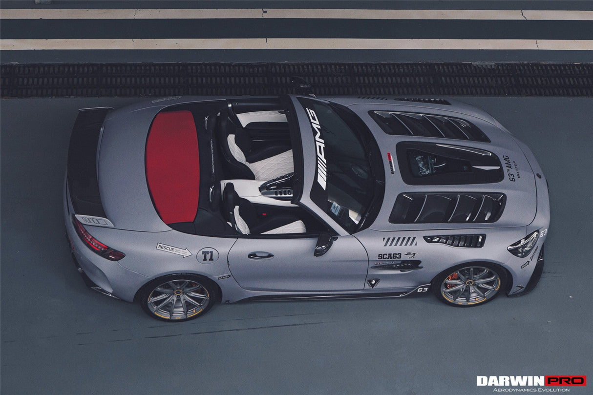 2015-2021 Mercedes Benz AMG GT GTC Roadster Only Carbon Fiber Trunk Spoiler Wing DarwinPRO (iMP Design)