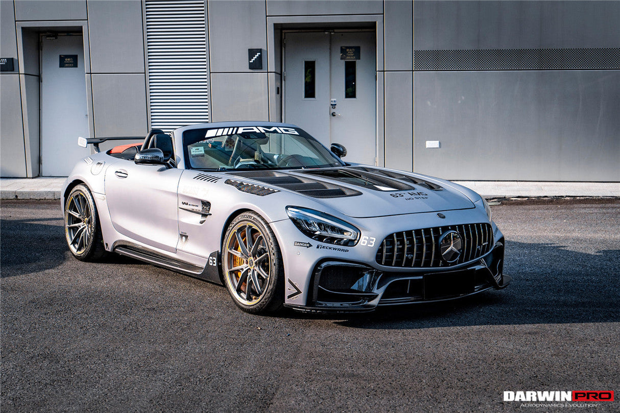 2017-2021 Mercedes Benz AMG GT GTS GTC Partial Carbon Fiber Front Bumper DarwinPRO IMP Design
