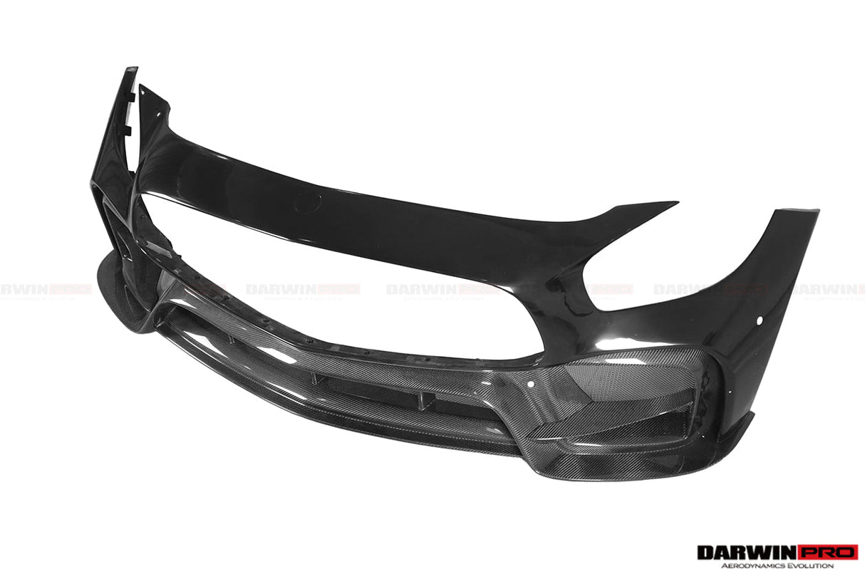2017-2021 Mercedes Benz AMG GT GTS GTC Partial Carbon Fiber Front Bumper DarwinPRO IMP Design