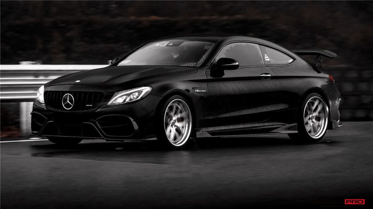 2015-2023 Mercedes Benz W205 C63 S AMG Coupe IMP Performance Partial Carbon Fiber Full Body Kit