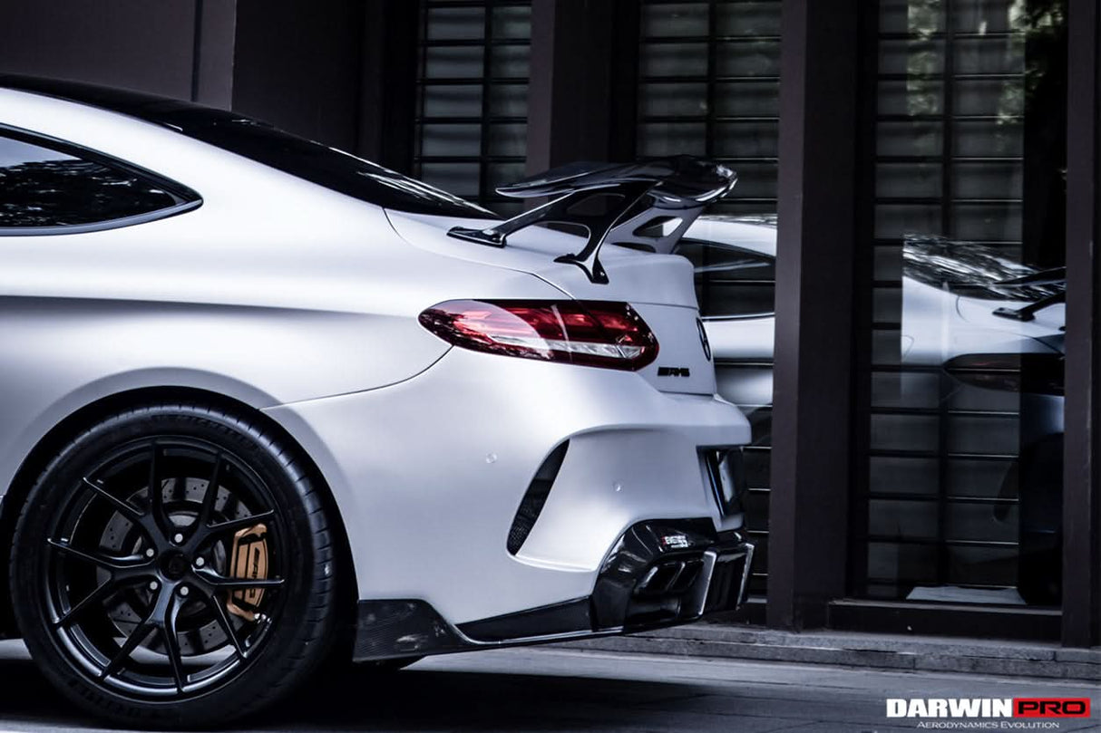DarwinPRO 2016-2023 Mercedes Benz W205 C Class Coupe IMP Design Rear Bumper | Fit C300, C400, C43AMG