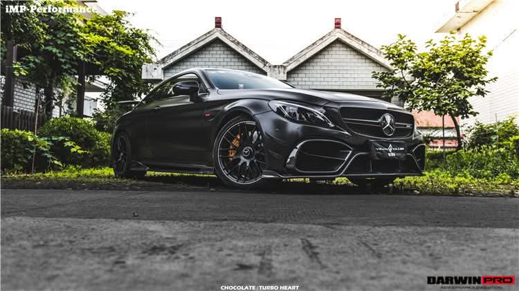 2015-2021 Mercedes Benz C63 C-Class Coupe IMP Performance Carbon Fiber Side Skirts