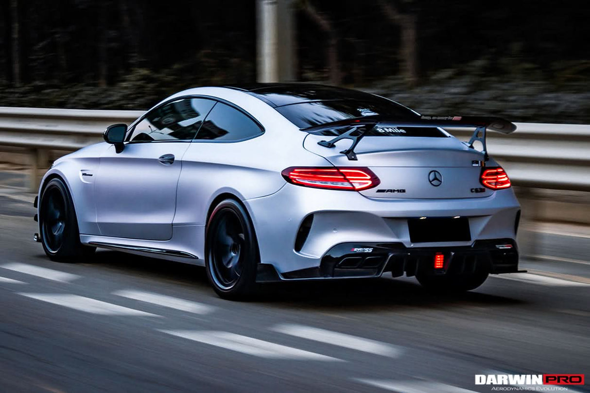 DarwinPRO 2016-2023 Mercedes Benz W205 C Class Coupe IMP Design Rear Bumper | Fit C300, C400, C43AMG
