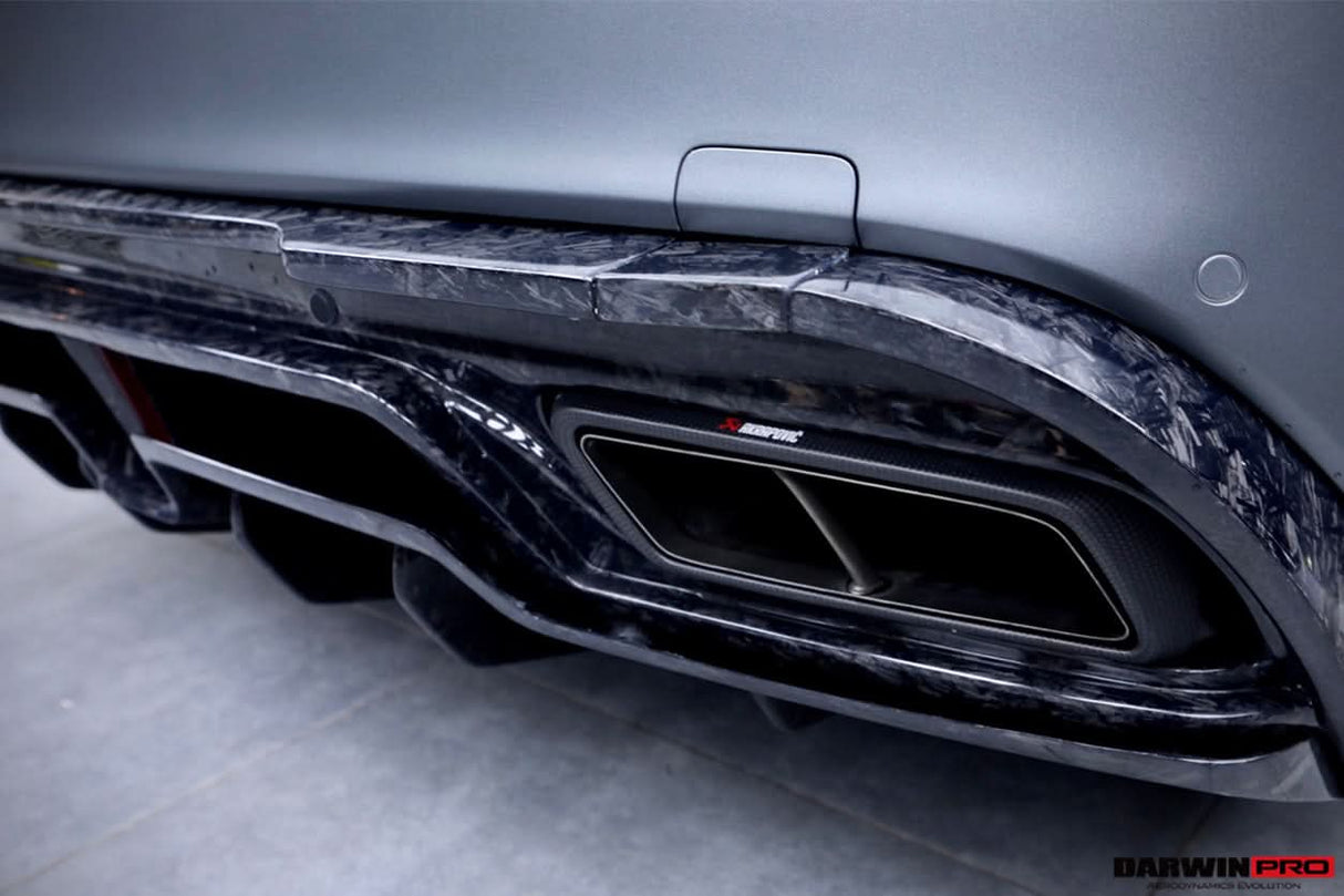 2015-2021 Mercedes Benz W205 C63 S AMG Sedan IMP Performance Carbon Fiber Rear Diffuser