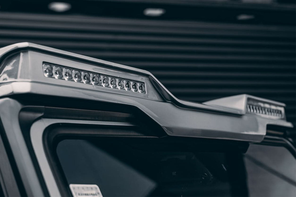 2008-2018 Mercedes Benz W463 G Wagon IMP Style Carbon Fiber Front Roof Spoiler | Fits G500, G550, G63 AMG, G65 AMG