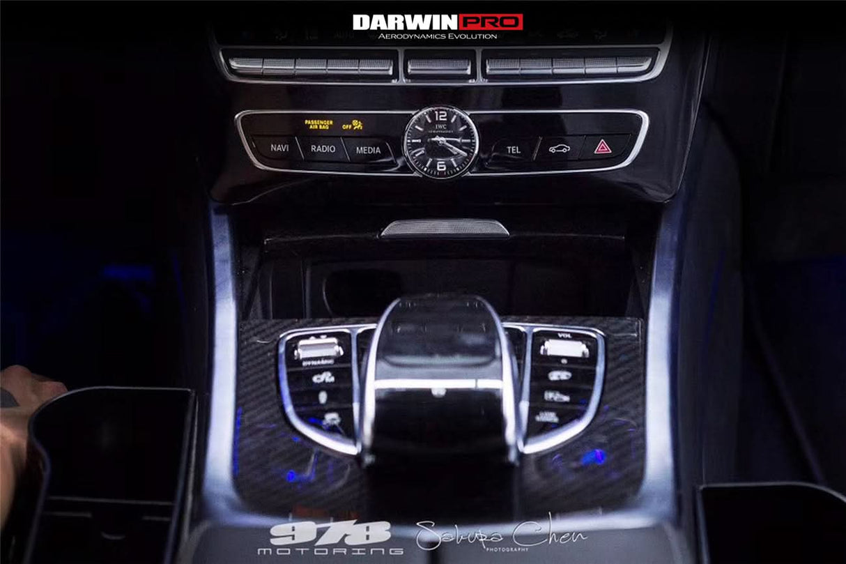 2019-2023 Mercedes Benz G-Wagon W464 Dry Carbon Fiber Center Console Replacement DarwinPRO (OE) | Fits G550, G63 AMG, G-Class