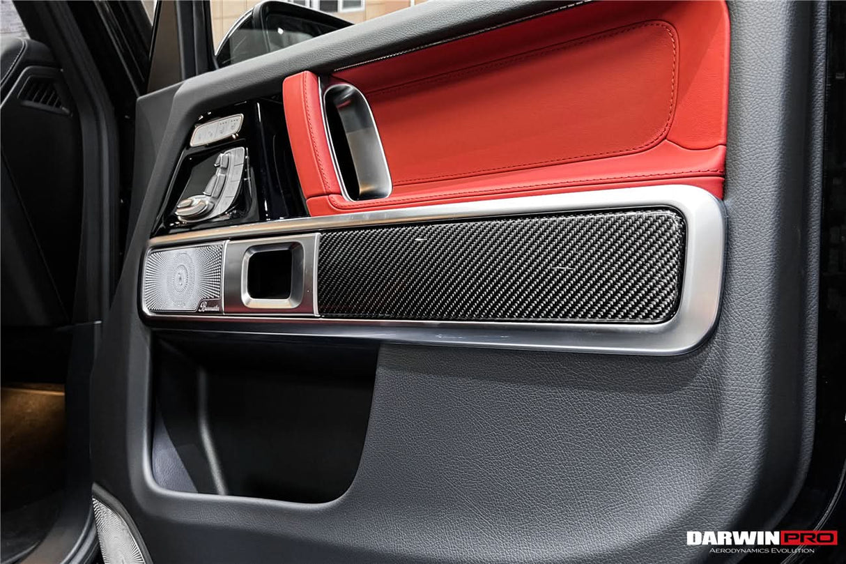 2019-2023 Mercedes Benz G-Wagon W464 Dry Carbon Fiber Door Patch Replacement DarwinPRO (OE) | Fits G550, G63 AMG, G-Class