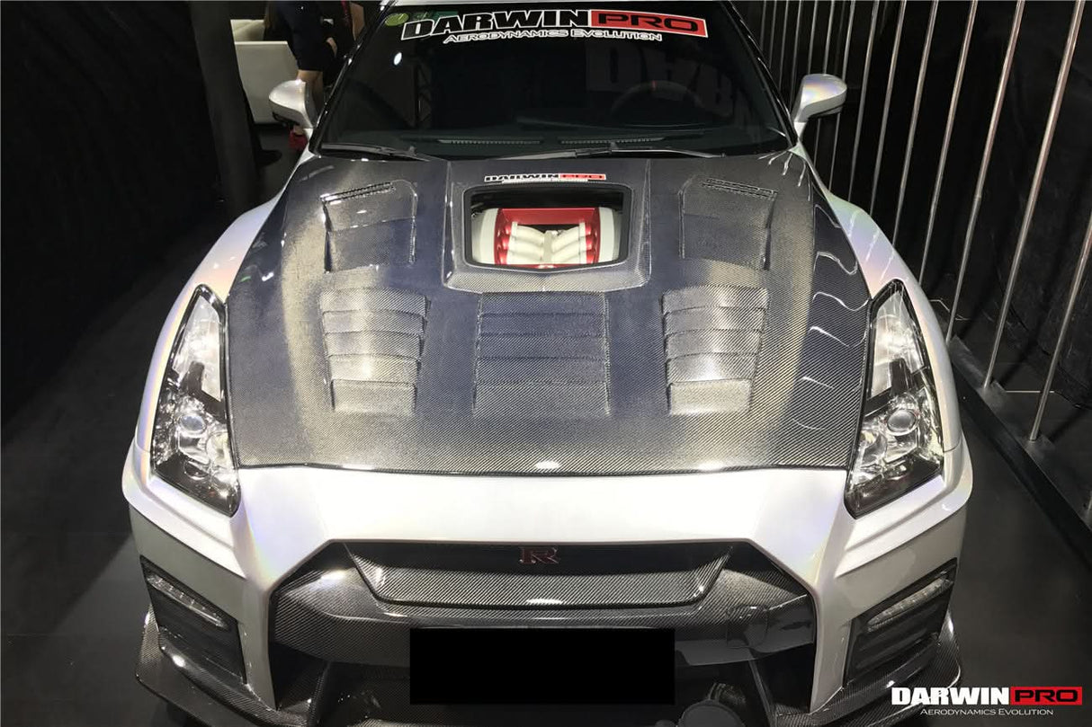 2008-2016 Nissan GTR R35 CBA DBA IMP Performance Carbon Fiber Hood