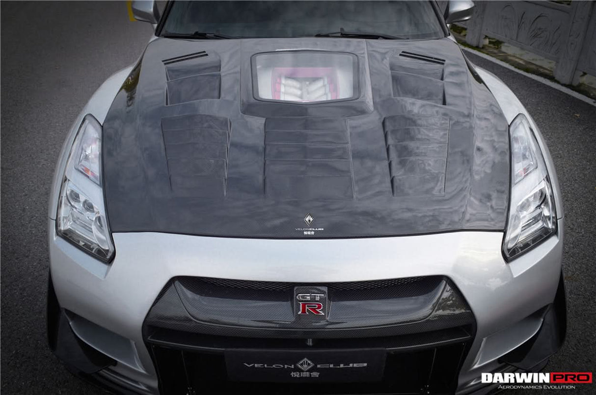 2008-2016 Nissan GTR R35 CBA DBA IMP Performance Carbon Fiber Hood