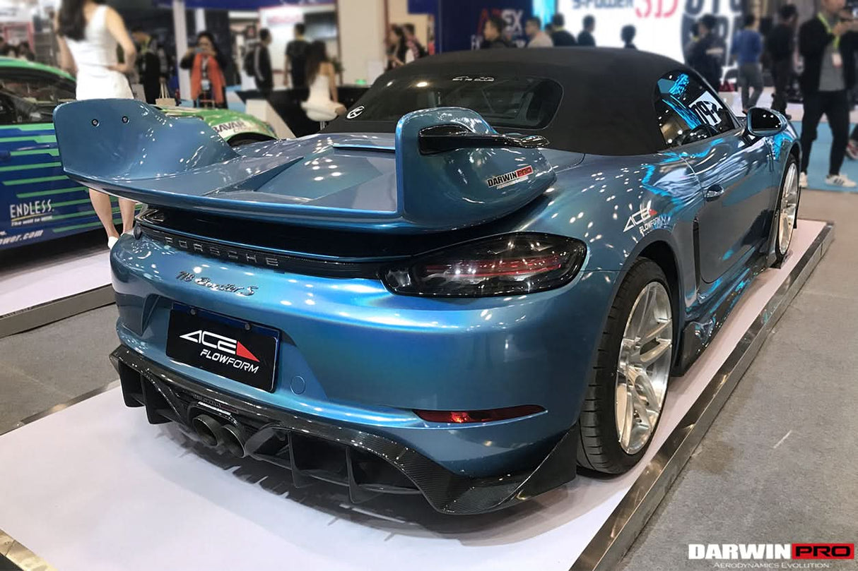 DarwinPRO 2016-2025 Porsche 718 Boxster STM Style Trunk Spoiler