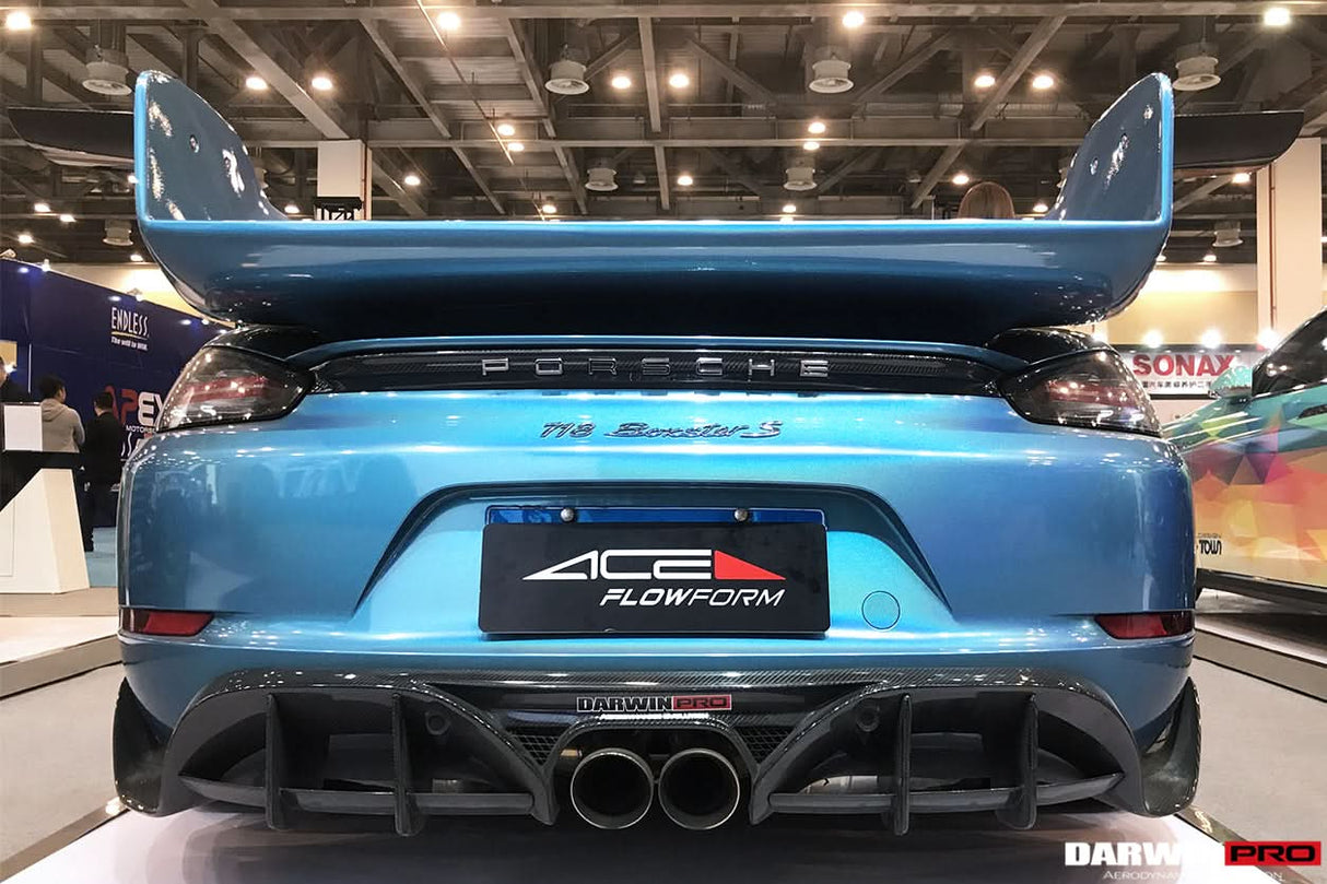 DarwinPRO 2016-2025 Porsche 718 Boxster STM Style Trunk Spoiler