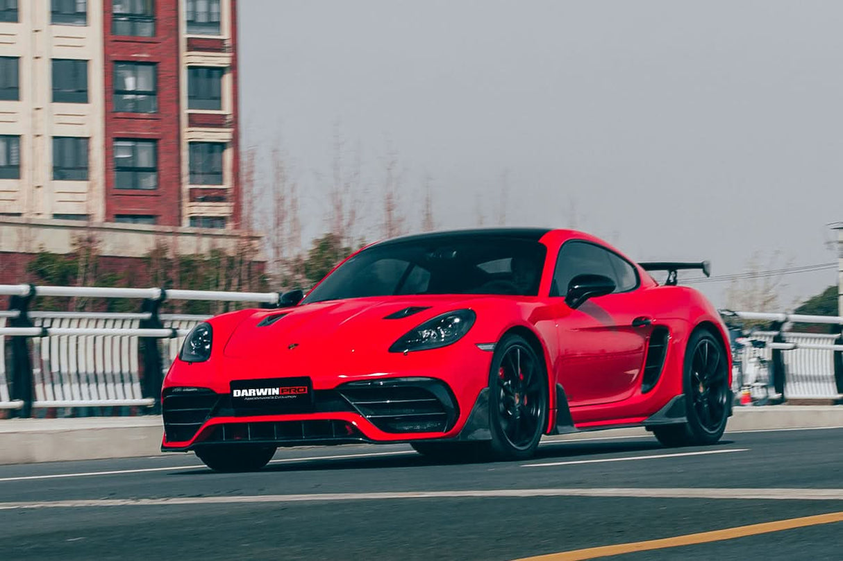 DarwinPRO 2016-2020 Porsche 718 Cayman And Boxster Stuttmate Part Carbon Fiber Full Body Kit