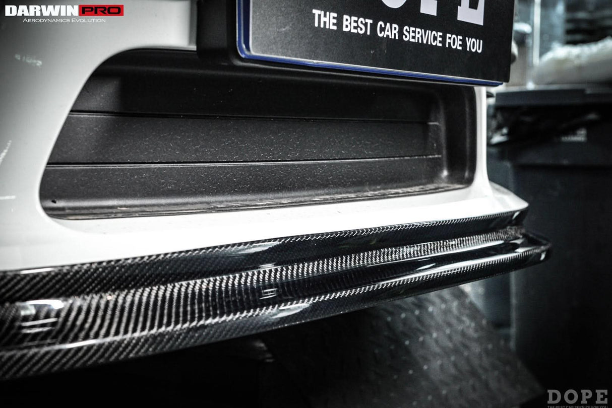 DarwinPRO 2016-2025 Porsche 718 Cayman And Boxster BKSS Style Carbon Fiber Front Lip
