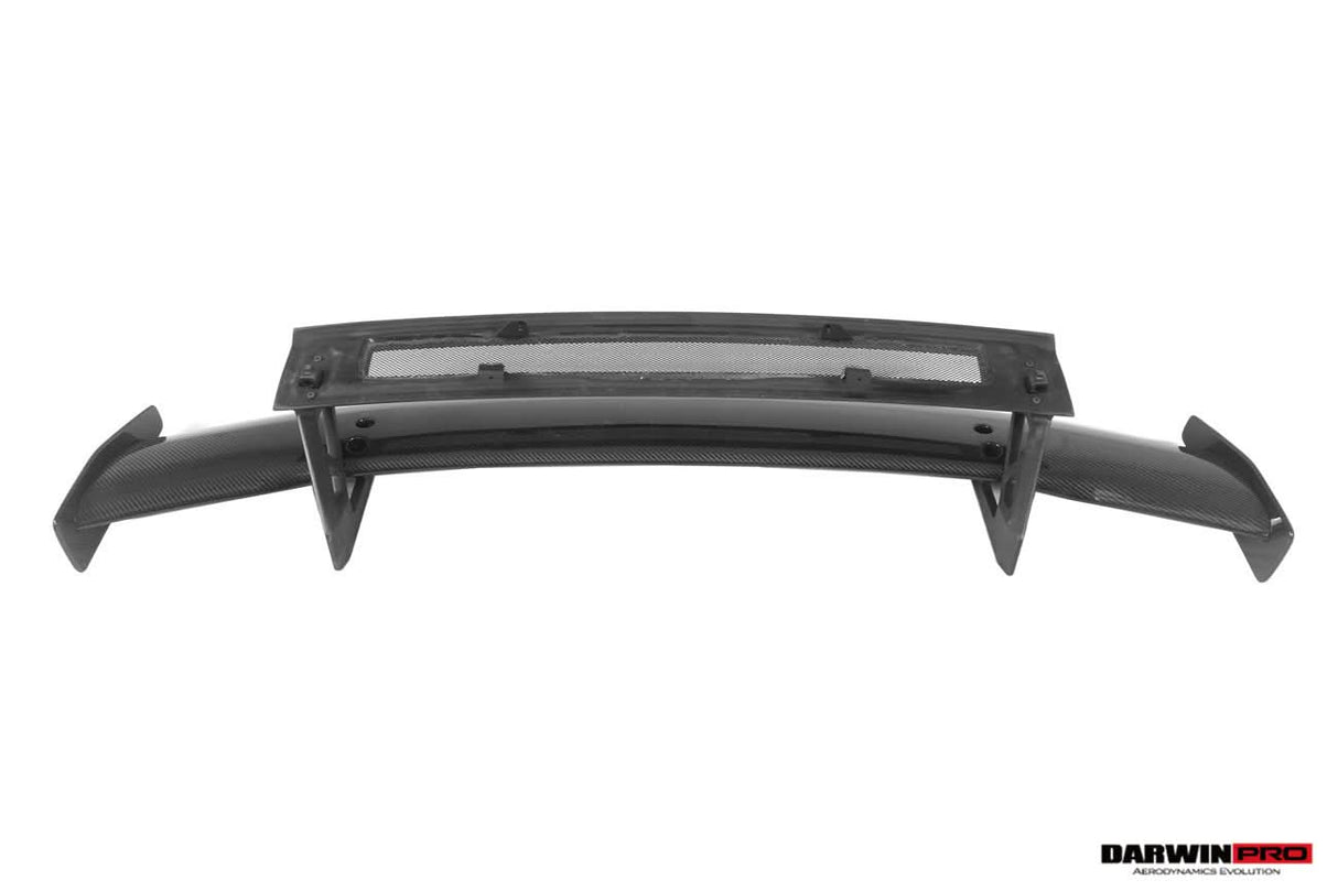 2016-2025 Audi R8 GEN2 Coupe Performance Parts Style Dry Carbon Fiber Trunk Wing with Base and Aluminum Legs