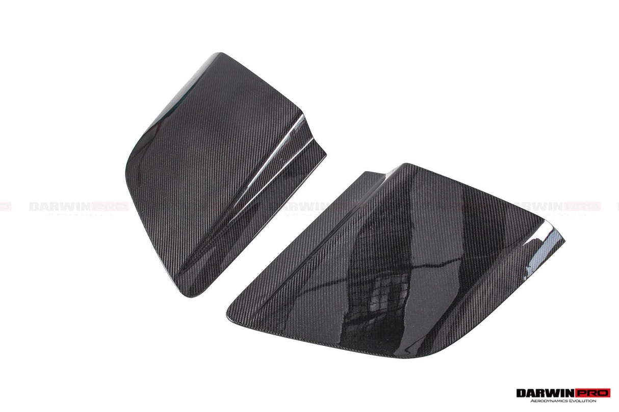 2016-2025 Audi R8 Coupe & Spyder GT4 Style Dry Carbon Fiber Side Door Panel Blades