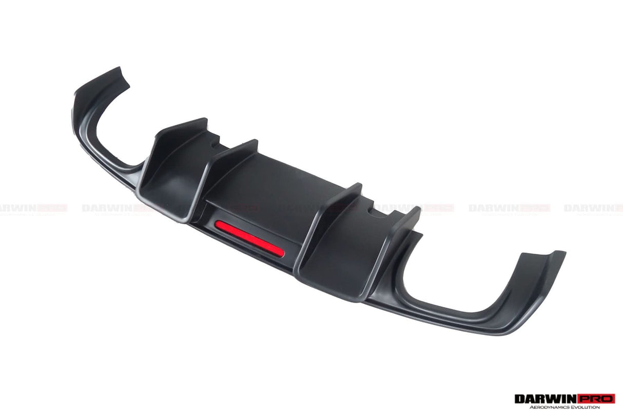 2013-2016 Audi S3 & A3 Sline Sedan BKSS Style Rear Diffuser with LED Light
