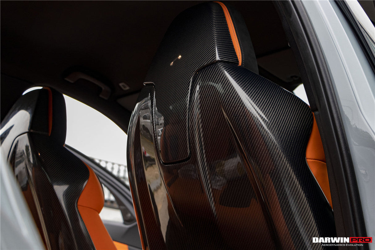 2021-UP BMW M3 G80 Carbon Fiber Seat-Back Cover DarwinPRO (OE)
