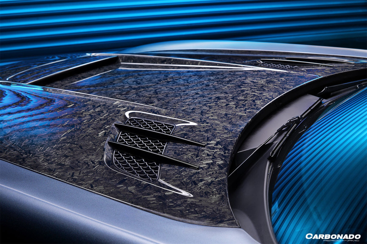 2010-2015 Mercedes Benz W197 SLS AMG BKSS Style Carbon Fiber Hood