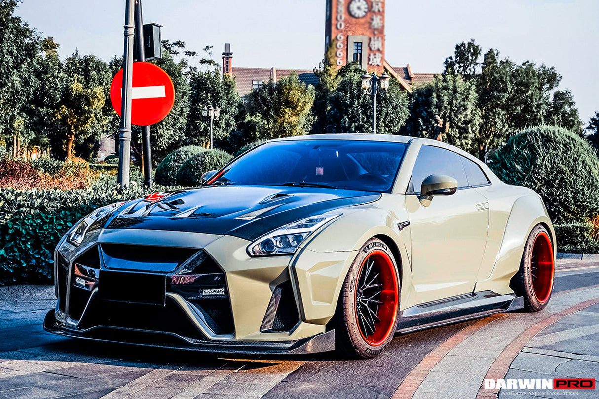 DarwinPRO 2008-2023 Nissan GTR R35 CBA DBA EBA BKSSII Style Front Bumper