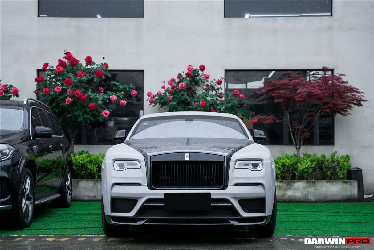 DarwinPRO 2016-2021 Rolls-Royce Wraith & Dawn - BKSS Portion Carbon Fiber Front Bumper