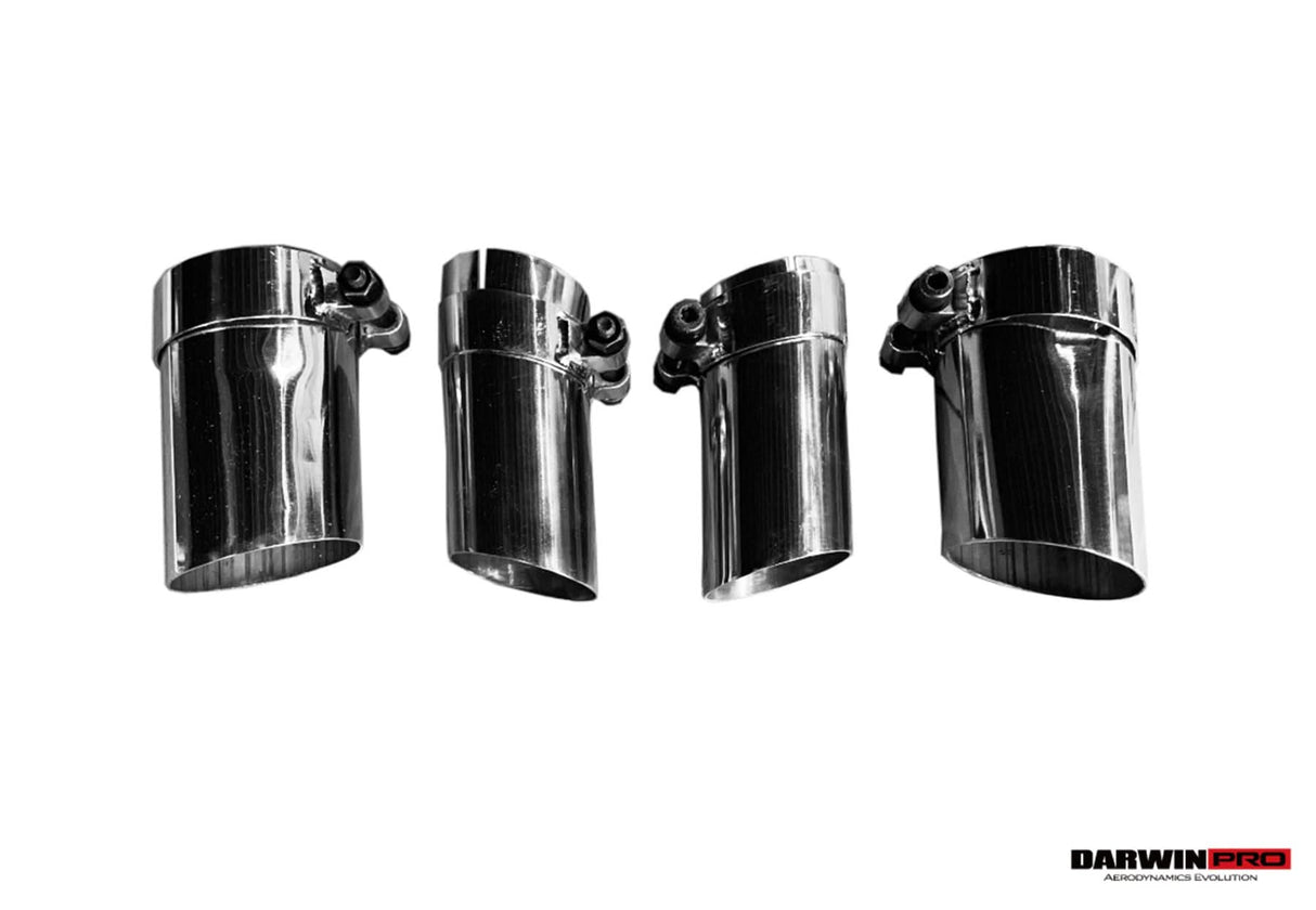DarwinPRO 2016-2021 Rolls-Royce Wraith & Dawn BKSS Style Partial Carbon Fiber Rear Bumper