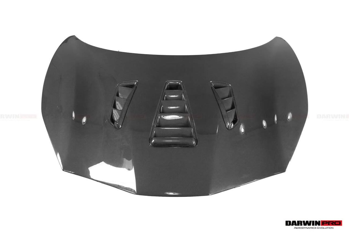 2015-2020 Ferrari 488 GTB | Spider Partial Carbon Fiber Hood - DarwinPRO Challenge Evo Modena Design
